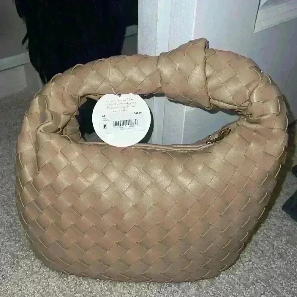 NWT ALTAR’D STATE BEIGE HOBO FASHION PURSE - Picture 2 of 2